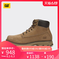 卡特彼勒CAT/卡特男鞋男靴INTAKE牛皮革休闲靴工装靴男专柜同款