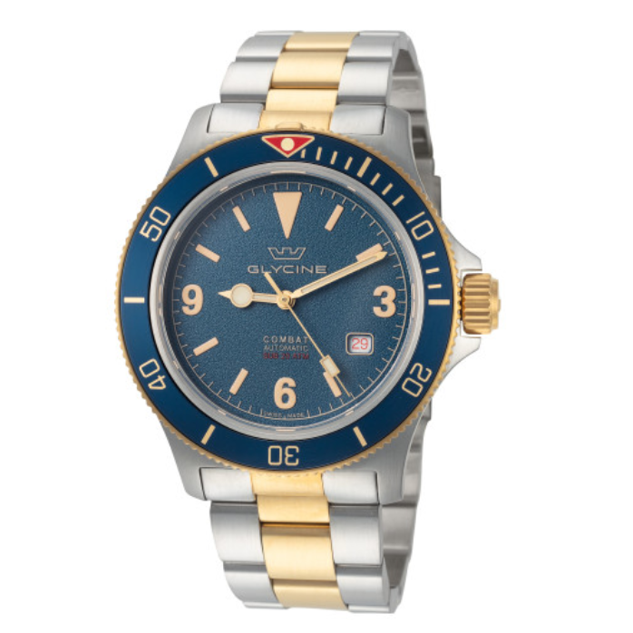 银联专享glycine冠星combatgl0262男士机械腕表