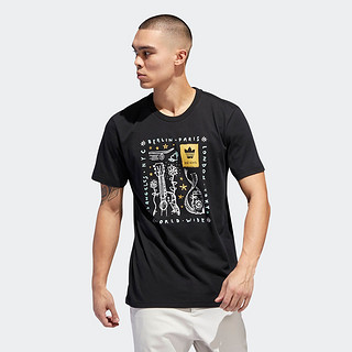 阿迪达斯官网 adidas 三叶草 HASWELL TEE 男装运动短袖T恤DU8391