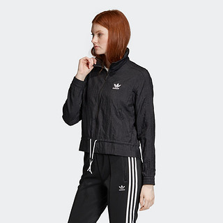 阿迪达斯官网 adidas 三叶草 RUFFLE TRACKTOP女装运动外套ED4741