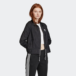 阿迪达斯官网 adidas 三叶草 RUFFLE TRACKTOP女装运动外套ED4741