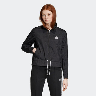 阿迪达斯官网 adidas 三叶草 RUFFLE TRACKTOP女装运动外套ED4741