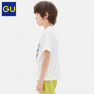 GU极优童装印花T恤(短袖)DORAEMON哆啦A梦2020夏季新款纯棉321781