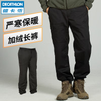 DECATHLON 迪卡侬 户外运动休闲裤长裤工装男秋冬摇粒绒抓绒保暖裤 SOLOGNAC