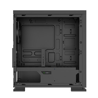 GAMEMAX 游戏帝国 英雄5 M-ATX机箱 半侧透 黑色