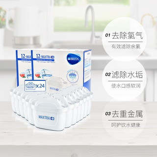 BRITA 碧然德 德国碧然德Brita Maxtra三代滤芯净水器家用净水器24只装