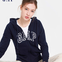 Gap女装LOGO连帽衫春567761 2020新款休闲卫衣女柔软系列