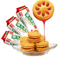 嘉士利 果乐果香 夹心饼干 草莓味 93g