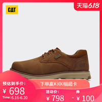 卡特彼勒CAT卡特低帮工装鞋PREZ WP牛皮革黄靴男休闲鞋P720683H3MMR33