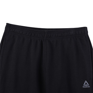 Reebok锐步男子训练长裤 TE FT CUFF PANT 宽松舒适运动裤 DU3753