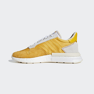 adidas Originals ZX 500 RM 男士休闲运动鞋 CG6860 黄白色 38