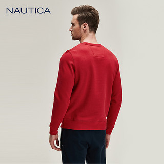 NAUTICA/诺帝卡男装春秋男士休闲套头圆领长袖卫衣男KM8320