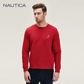 NAUTICA/诺帝卡男装春秋男士休闲套头圆领长袖卫衣男KM8320