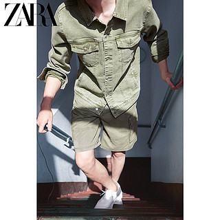 ZARA 新款 男装 牛仔夹克外套 04454401505