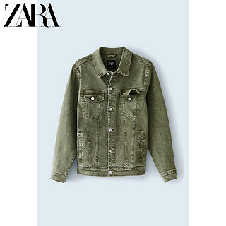 ZARA 新款 男装 牛仔夹克外套 04454401505