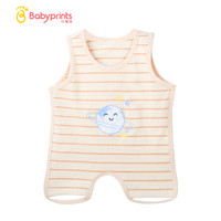 贝瑞加 Babyprints婴儿肚兜 新生儿纯棉肚围护脐带腹围秋季 星河时代 80