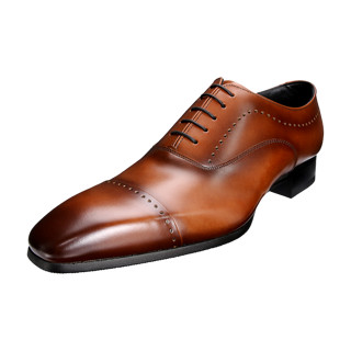 REGAL/丽格商务正装英伦婚鞋日本制尖头系带男鞋皮鞋11LR BR(褐色) 40