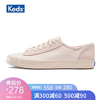 Keds旗舰店百搭款女鞋低帮帆布鞋平底单鞋休闲鞋WF56771