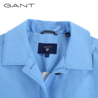 GANT 甘特 4750012 女士时尚休闲净色长款风衣