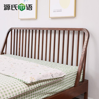 源氏木语全实木床北欧卧室木板床现代简约1.5米/1.8米主卧双人床