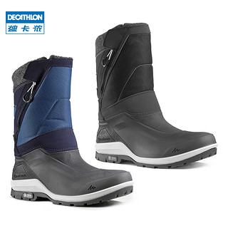 DECATHLON 迪卡侬 旗舰店靴鞋雪地女雪地靴户外男防滑防水棉鞋登山冬加绒ODS