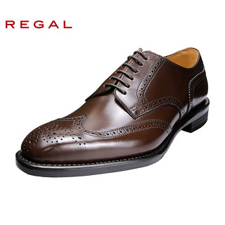 REGAL/丽格商务正装职场办公室固特异耐磨德比正装鞋 T89B