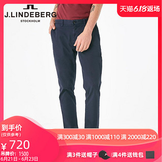 J.LINDEBERG金林德伯格春夏修身休闲长裤子男51832B507