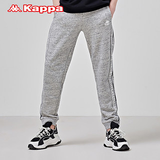 KAPPA卡帕男款运动裤加厚串标长裤休闲小脚收口卫裤