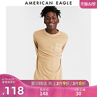 AEO 男士青夏季时尚圆领套头T恤衫American Eagle 1182_4444