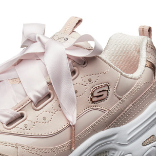 Skechers斯凯奇2020春夏蝴蝶结丝带厚底老爹鞋女士小白鞋天使鞋