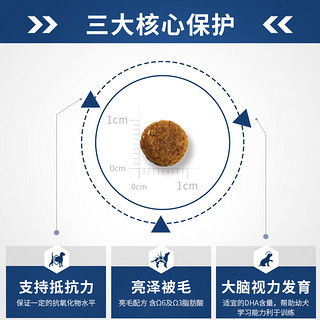 优卡小型犬幼犬主粮泰迪小狗比熊博美通用型狗粮鸡肉味1kg尝鲜装