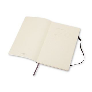 Moleskine新款经典纯白大型软面A5笔记本 简约创意办公文具用品 日记记事本商务办公会议记录本手帐手账本