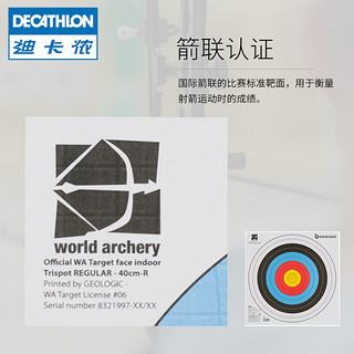 DECATHLON 迪卡侬 靶纸  40×40  GEOLOGIC