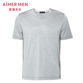 AIMER men/爱慕先生aimer men爱慕先生V领短袖上衣81Q82