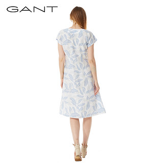 GANT/甘特GANT/甘特女士春优雅时尚休闲花版连衣裙4501016