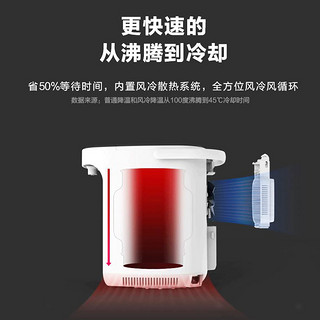 美的电热水瓶5L大容量全自动智能家用烧水壶恒温保温一体821