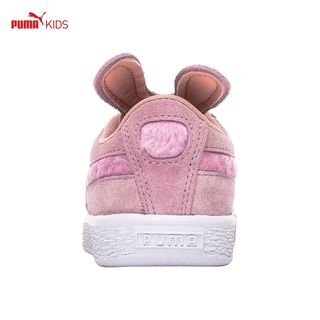 puma彪马儿童休闲鞋女童板鞋2019春季新品可爱兔子耳朵毛绒鞋面