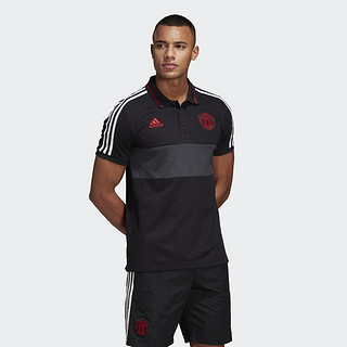 阿迪达斯官网 adidas MUFC POLO 男装足球曼联短袖POLO衫DP2318