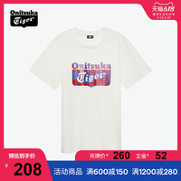 Onitsuka Tiger/鬼塚虎官方男女轻薄印花短袖T恤 2183A235