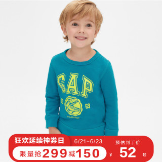 Gap 盖璞 儿童印花卫衣