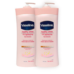 Vaseline凡士林 烟酰胺透白身体乳滋润保湿补水精华润肤乳725ml*2