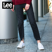 李 Lee商场同款2019秋冬新款女黑色修身潮流九分牛仔裤LWS4163YS37V