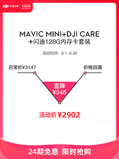 DJI 大疆御Mini Mavic Mini 航拍小飞机 遥控飞机航拍 无人机 小型航拍器 大疆无人机官方旗舰店