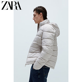 ZARA 新款 男装 防水棉服夹克外套 07248400712