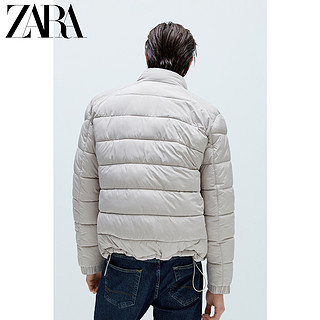 ZARA 新款 男装 防水棉服夹克外套 07248400712