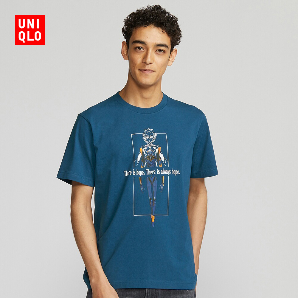 uniqlo 优衣库 新世纪福音战士eva 428164 男士印花t恤