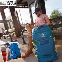 GRANITE GEAR花岗岩24寸拉杆箱可拉可背旅行箱男登机箱大容量行李软箱女滑雪包