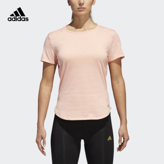 阿迪达斯 adidas官网 女装跑步套头圆领短袖T恤CF2124CF2126CW3316CW3317