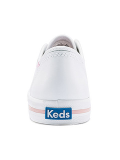 Keds旗舰店女鞋 皮面板鞋轻便低帮休闲鞋小白鞋 WH59294