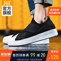 361°361板鞋女鞋秋季薄款透气网面休闲鞋低帮鞋子潮流轻便防滑运动鞋